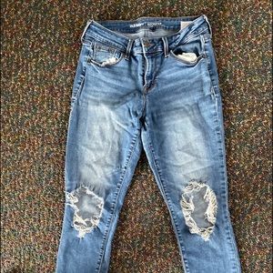 Distressed Skinny Jeans
